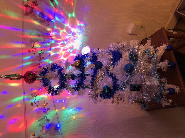 Sapin illuminé