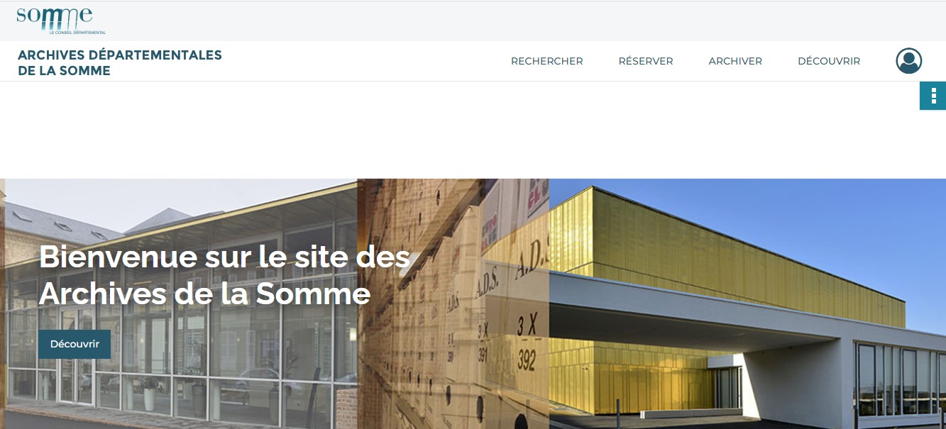 Site Archives de la Somme